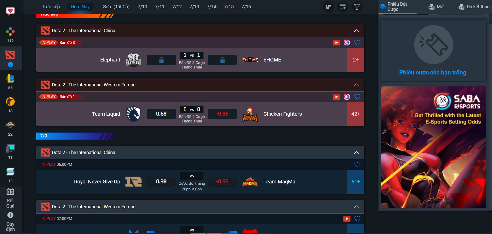 E-sports Oxbet gồm những môn nào? Cược ra sao?