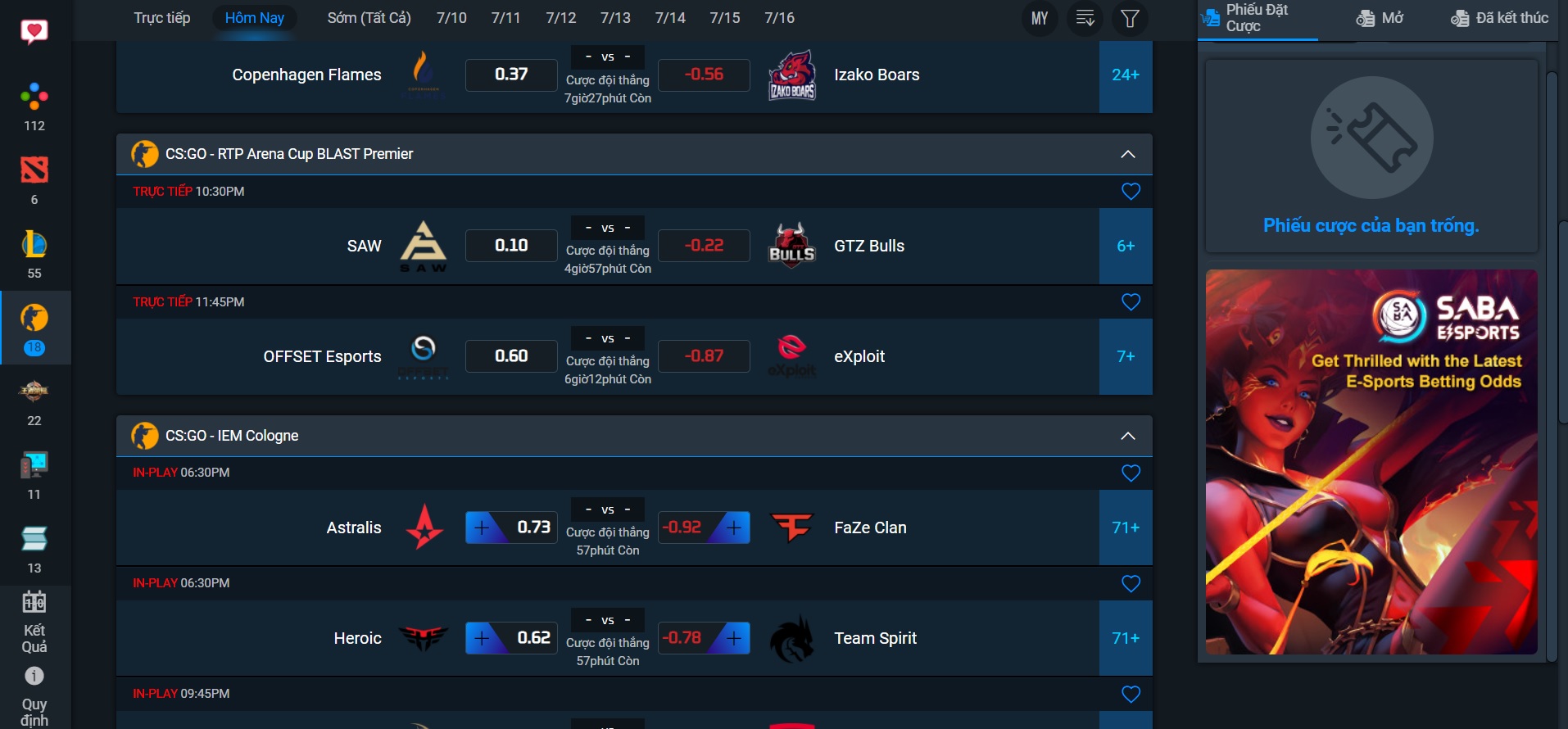 E-sports Oxbet gồm những môn nào? Cược ra sao?