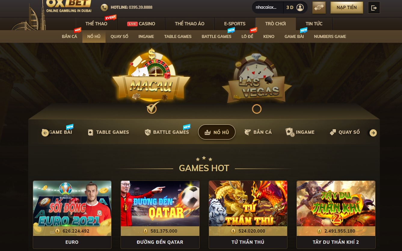 Game Nổ Hũ Oxbet 1 lần nổ hũ ăn bao nhiêu? Làm sao ăn nổ hũ?