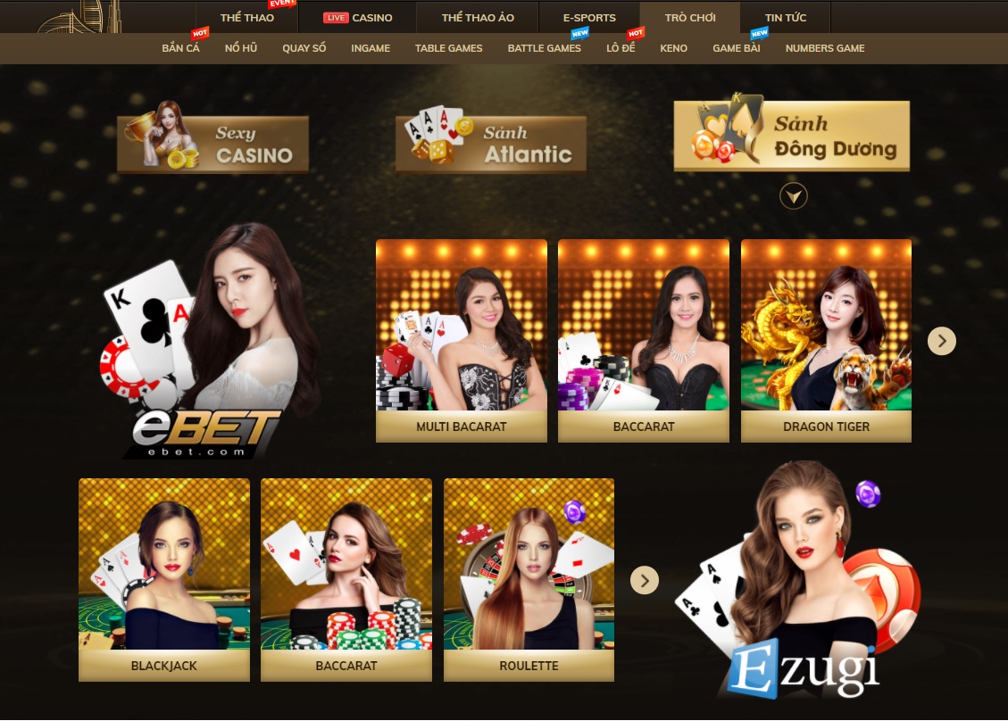 Live Casino Oxbet có những gì? Chơi như thế nào?