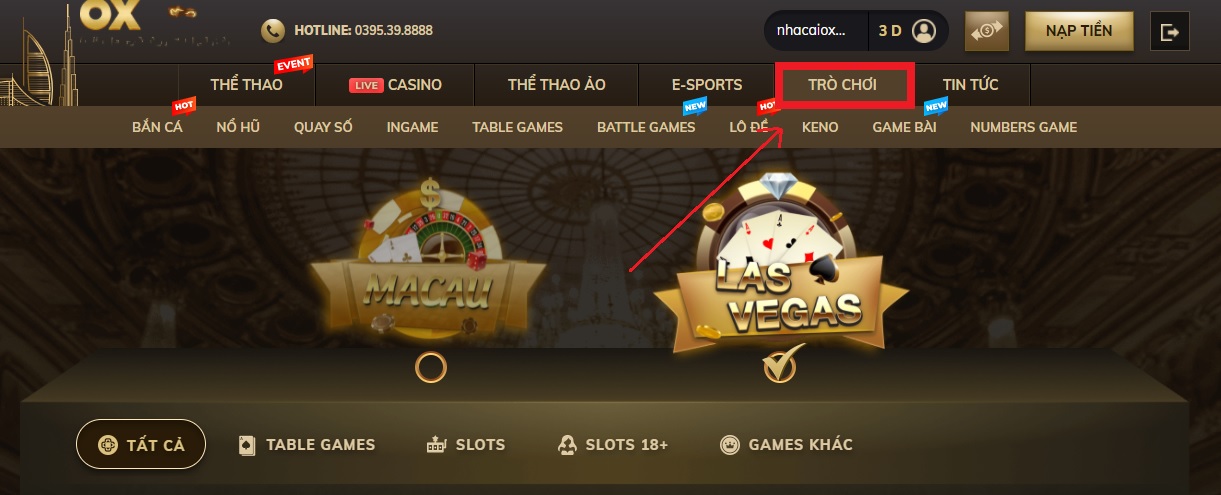 Tom Horn Gaming - Hướng dẫn cược Tom Horn Gaming tại Oxbet