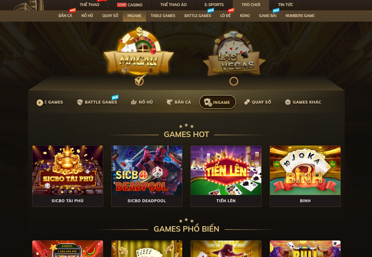 Ingame Oxbet gồm những trò nào? Trò nào dễ chơi dễ trúng?