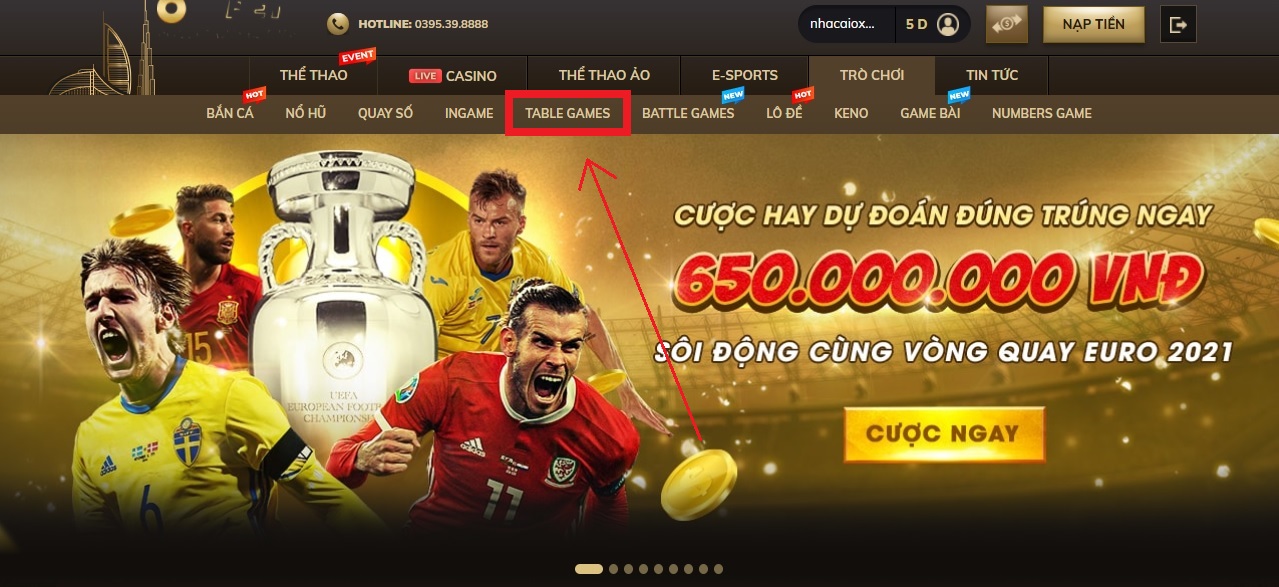 Table Games của Oxbet có những trò nào? Chơi gì dễ thắng?