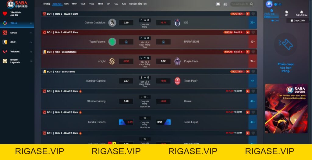 E-sports Oxbet gồm những môn nào? Cược ra sao?